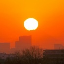 2026/02/06     市川市大洲３丁目の江戸川左岸からのダイヤモンド富士