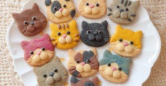 ねこのクッキー