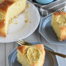 ホットケーキミックスで♪すだちの生クリームケーキ