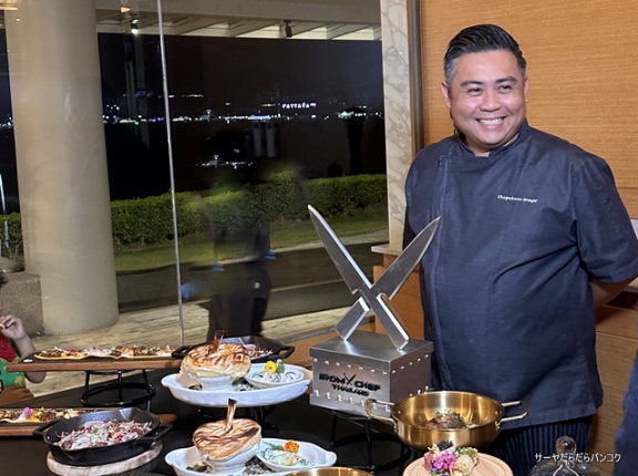 【The Bay】　at　Dusit Thani Pattaya　～祝！Iron Chef Thailand勝利！パタヤの人気レストランへ～