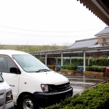 『強い雨が作業を妨げています』の画像