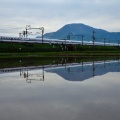 伊吹山で水鏡