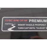 『maniacsフューエルステッカーの貼り替え』の画像