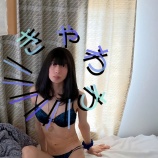 『ネイビーブルーのランジェリーとカーディガン///きゃわわ///』の画像