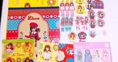 100均リカちゃんフレークシールや付箋が可愛い♡＆スマホ故障で1番ショックな事