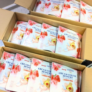 クリームチーズのお菓子を大量買い