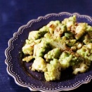 ロマネスコのアンチョビガーリック炒め