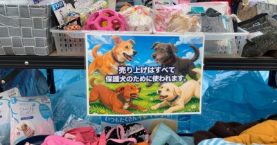 またまた雨のフリマ…