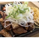 肉だぜ！ホルモンハラミ焼肉定食＠焼肉食堂（豊川）