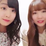 『[動画]2018.03.30（19:16～） SHOWROOM　「=LOVE(イコールラブ) 瀧脇笙古　ゲスト 大谷映美里」＠個人配信』の画像