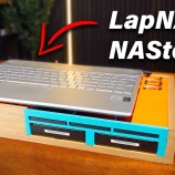 『ノートパソコンからNASを作ってみた』の画像