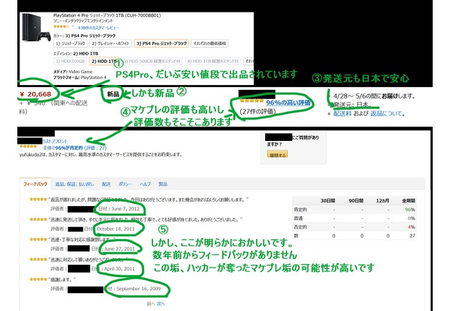 Amazonの詐欺進化しすぎだろwwwww