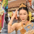 森田茉里恵アナ　タイの伝統衣装がセクシー過ぎた！！【GIF動画あり】
