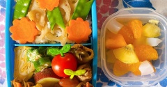 息子が一瞬で食べ終わったお弁当