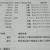 ＮＰＯ法人 歴史文化建造物等保存会・トラスト岐阜 総会