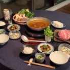 暑いのか…寒いのか…悩ましい日のカレー鍋の夜ごはん