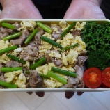 『2023/9/5のパートナーの相棒のボリューミーお弁当 【#お弁当】【1934個目】』の画像