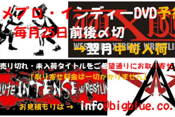 プロレス 格闘技ショップ Big Blue Iwaミッドサウス