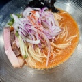 menya 787（麺屋菜花奈）【冷製あん肝和えそば】＠菊川市加茂