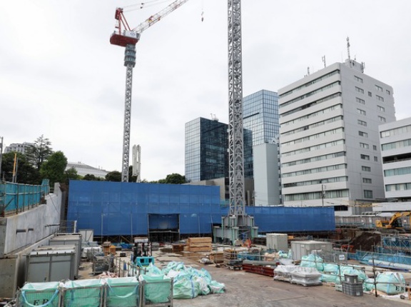 地上46階「ガーデンウッズ赤坂ザ・タワー」の建設状況！赤坂御用地を借景できる分譲タワマン（2026.9.27）