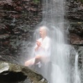 １０月の滝行　①