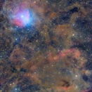 この冬最後の星雲　Sh2-263