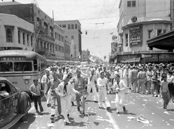 終戦の日、ホノルルはどうだった？