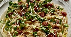 白菜と豚肉のレンチン蒸し梅干し風味