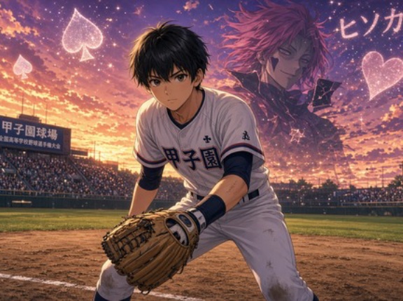 【衝撃】甲子園に本物のヒソカが降臨！高川学園・若藤芽空（ひそか）君の正体がヤバすぎた…ハンターハンターファン騒然の理由