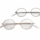 【Zparts/Z-146】鼻は一山！シンプルな細身メタルのオーバルフレーム