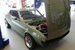 ソアラの4.0L V8エンジンを搭載したドリ車仕様のダルマ セリカが販売中！