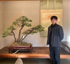 盆栽を愛する中国の若者❗️探求の道は続く‼️