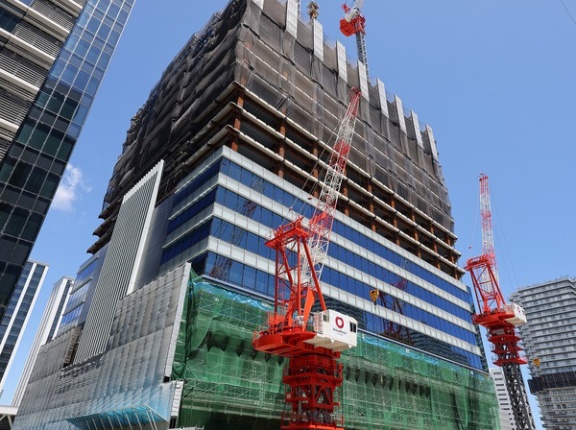 高さ約180m「みなとみらい21中央地区52街区開発事業計画」の建設状況！ゲームアートミュージアムが併設される大規模再開発（2026.8.8）