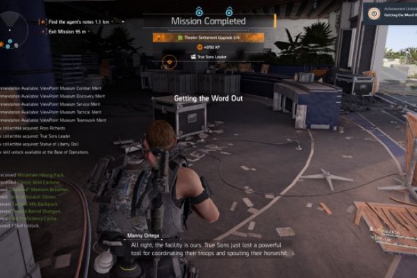 Division2 最速レベル上げ 早くlv30になりストーリーをクリアする方法 ゲーム攻略のまるはし