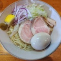 初夏のメニュー『昆布水につかった魚介しおつけ麺』を食す。飯田市『麺酒処　鳥志（とりもと）』