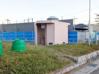 寺地公園内のプールが解体されるみたい（春日井市惣中町）