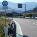 吉野川のほとりから