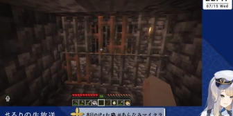 【にじさんじ】るりドッグ、器物破損の罪で自らを収監してしまう【あらなみマイクラ】