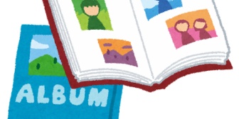 スタジオアリスで写真撮ったけど、アルバムは段々と開かなくなって荷物になっちゃうな。