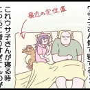 飼い主の！寝る場所誘導作戦！のまき