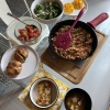 【ご飯日記】家から出ずにゴロゴロするの最高〜！（家にあるもの食べよ）