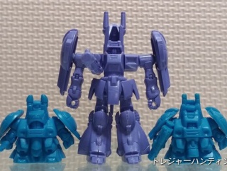シンプルプラモ! ガザD 機動戦士ZZガンダム プラモデル SDガンダム ガン消し