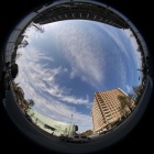 『円周魚眼レンズによる新国立競技場　2019/12/29』の画像