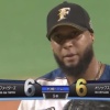 【vsオリックス】日ハムロドリゲス、9回に吉田の2点タイムリーツーベースと杉本の2ランで同点に追いつかれる…