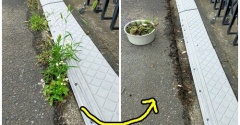 【実家の話】お盆休みに弟と行って、ちょこちょこ作業♬草むしり＆玄関棚のカバー掛け（記事下にPR含）