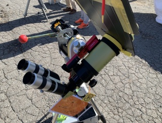 2025小海⑤　二日目昼の太陽望遠鏡祭り