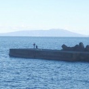 今日の白田堤防