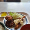 ミックスフライ定食