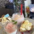 桃好きさん必見！旬の桃を贅沢に味わう「桃セット」が始まりました♪ 「空に風221」