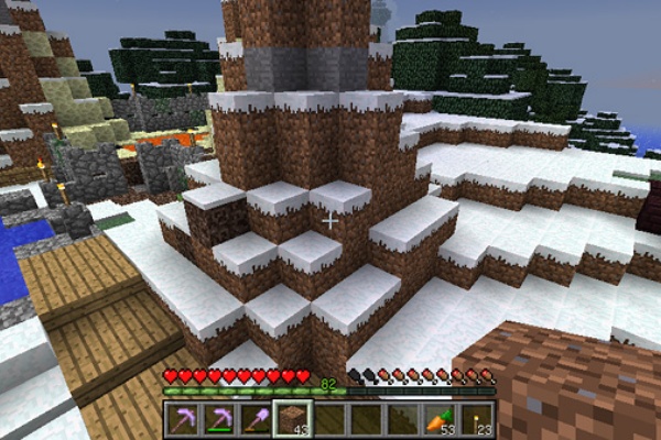 温泉街の全体的な調整 マインクラフトてんやわんや開拓記